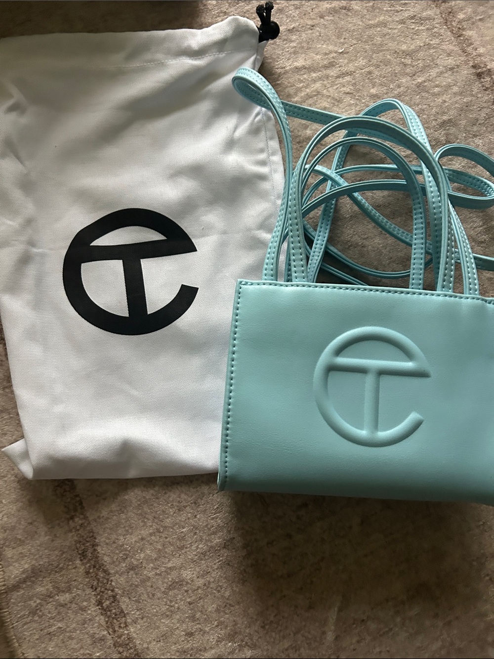 Small Telfar Pool Blue